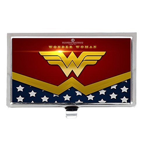 Wonder Woman Image Custom~ Business Card Holder Name Case ~ Stainless Box Case ~ Coco Lovely Gift