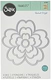 Sizzix Framelits Die Set 4PK - Flowers #3 by Rachael Bright
