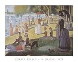 Georges Seurat La Grande Jatte Poster Art Print Garden - 22 x 28