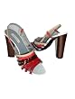 MARC JACOBS Strappy Patent Sandal in Multi