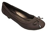Andres Machado Brown Ballerinas Large Sized 12