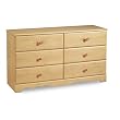 South Shore 3272027 Lily Rose Collection Double Dresser, Romantic Pine