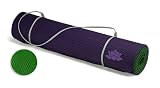 Savasa for Women Eco 68 x 24 x 1/4-Inch Pilates Mat with Carrying Strap and SPT Workout DVD