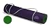 Savasa for Women Eco 68 x 24 x 1/4-Inch Pilates Mat with Carrying Strap and SPT Workout DVD (Purple / Green)