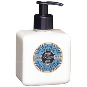 L'Occitane Lotion Hydratante, Beurre de Karitè (Extra Gentle Lotion for Hands & Body), 10.1-Ounce Pump