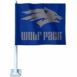 NCAA Nevada Wolf Pack Car Flag