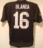 Geroge Blanda Autographed/Hand Signed Oakland Raiders Jersey