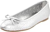 Nina Blossom Ballet Flat (Little Kid/Big Kid),Silver,1 M US Little Kid