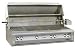 Alfresco AGBQ56BFGL 56 Built-in Gas Grill with 998 sq. in. Cooking Surface, Infrared Rotisserie Burner, Stainless Steel Grates and All Sear Zone: Liquid Propane