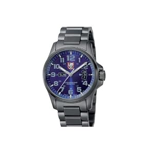 Luminox Men's Atacama Field Day-Date 1824 Grey Stainless-Steel Quartz Watch with Grey Dial