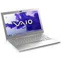 Sony Vaio SB4L1E/W 33,8 cm (13,3 Zoll) Notebook (Intel Core i3 2350M, 2,3GHz, 4GB RAM, 500GB HDD, AMD HD 6470M, DVD, Win 7 HP) wei�