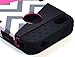 Bastex Heavy Duty Hybrid Case for iPhone 4, 4S, 4th Generation - Black Silicone / Pink Anchor Chevron Hard Shell