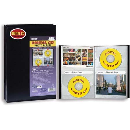 Digital Photo & CD Leather Album (CD48)