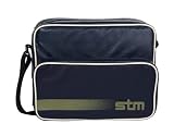 picture of STM Bags Sonic Medium Shoulderbag 15 inch - Navy/Green