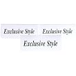 3 Exclusive Style Display Signs Jewelry Showcase Unit
