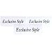 3 Exclusive Style Display Signs Jewelry Showcase Unit