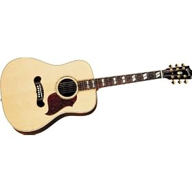 Gibson Songwriter Deluxe Studio Acoustic-Electric Guitar, Antique Natural Gold Hardware