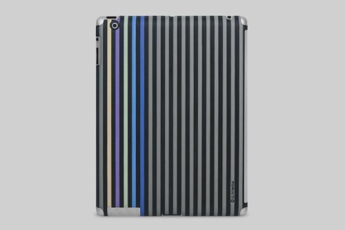 id America Cushi Stripe iPad2 Case Black
