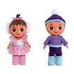 Dora the Explorer Sparkling Snow Twin Dolls