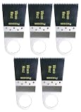 Fein 6-35-02-120-04-0 1-3/4-Inch SuperCut Precison E-cut Blade, 5-Pack