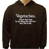 41DpFS43ODL. SL160  Vegetarian Hooded Sweatshirt, Funny Shirts Vegan