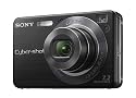 Sony Cybershot DSC-W120B Digitalkamera (7 Megapixel, 4-fach opt. Zoom, 2,5" Display, Bildstabilisator) schwarz