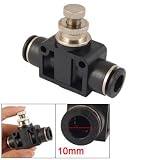 Buy Amico 10mm Straight Push in Quick Connecting Speed Controller by uxcell