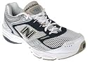 New Balance Men's M755 Running Shoe,White/Navy/Champagne,10 D