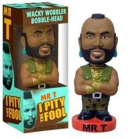 Childrens Toyshop  Toys : Mr T Bobble Head - I Pity The Fool