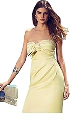 Sexy Bandeau Neck  Polyester/Spandex Evening Dress/Party Dress  With a Bow(s)