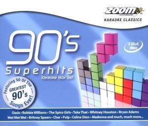 CD-Charts  Music : Zoom Karaoke - Nineties Superhits Box Set - 50 Songs - Triple CD+G Set