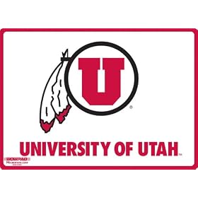 Wow!Pad 57LT042 Utah Collegiate Logo Laptop Mouse Pad
