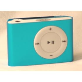 Visual Land GENERIC iPod Shuffle 1 GB Blue (Same Size, Look, Weight and Colors as iPod Shuffle)