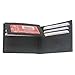 Bio-fold Mens Black Smooth Leather Genuine Leather Wallet
