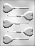 PLAIN HEART SUCKER CHOCOLATE MOLD