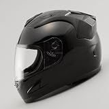 安全規格RYOGAエアロデザインフルフェイスヘルメット■685■ブラックLサイズ J-RU