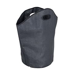 Wenko 2780001100 W�schesammler Lifetime Aufbewahrungstasche, Weboptik, Kunststoff, 31 x 51 cm, 36 Liter, schwarz