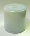 3×3 Egg Shell Finish Pillar Candle - Medium Blue
