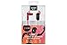 Sweat Proof & Water Proof Bluetooth Headphones - Wireless Earbuds for Working Out, Sports, Running, Gym, Exercise - NeoJDX Wingz - Red