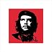 Che Guevara  Red by Alberto Korda. Size 10.47 inches width by 10.45 inches height. Hi...