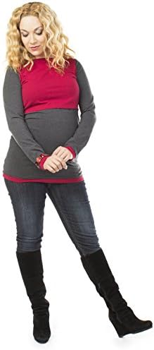 Maternity skinny jeans - Super stretch - Pants have a pregnancy belly band for secret fit (Medium)