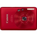Canon Digital IXUS 100 IS – Digital camera – compact – 12.1 Mpix – optical zoom: 3 x – supported memory: MMC, SD, SDHC, MMCplus – red Picture