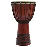 Celtic Labyrinth Djembe, Cherry Finish 10' Head x 20' Tall
