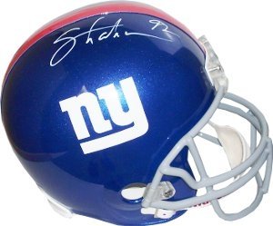 Michael Strahan Autographed/Hand Signed New York Giants Full Size Replica Hologram- JSA Hologram