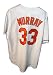 Eddie Murray Hand Signed Baltimore Orioles White Majestic Jersey