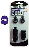 Universal 4 IN 1 Peanut Style Black Belt Clip Set
