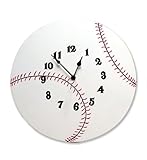 Trend Lab Baseball Wall Clock