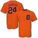 Miguel Cabrera Orange Detroit Tigers Jersey Name and Number T-Shirt