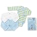 Gerber Boys 3pk Side Snap Onesies® - Newborn (5-8lbs)