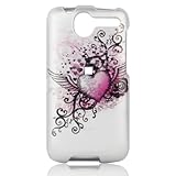 Talon Phone Shell for HTC Desire (Grunge Heart)